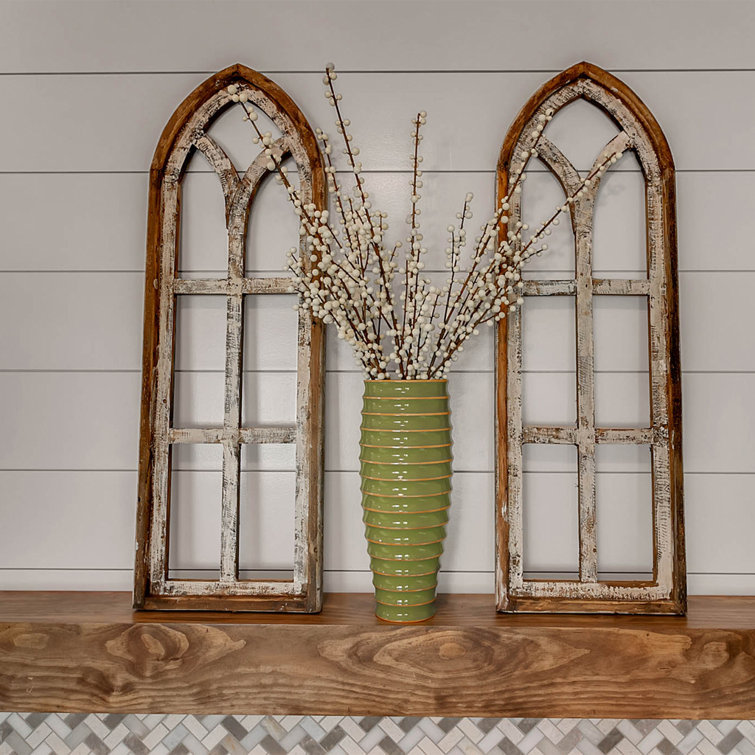 Ophelia & Co. 2 Piece Wooden Arch Wall Decor Set & Reviews Wayfair